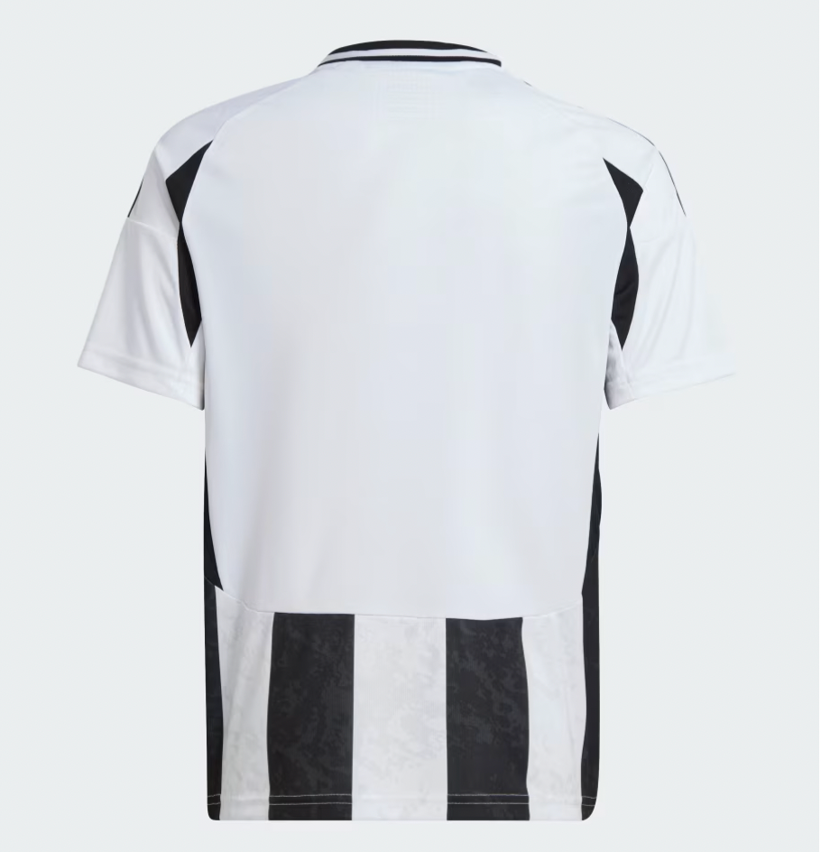 Youth Juventus Adidas 24-25 Black / White Jersey - Pro League Sports Collectibles Inc.