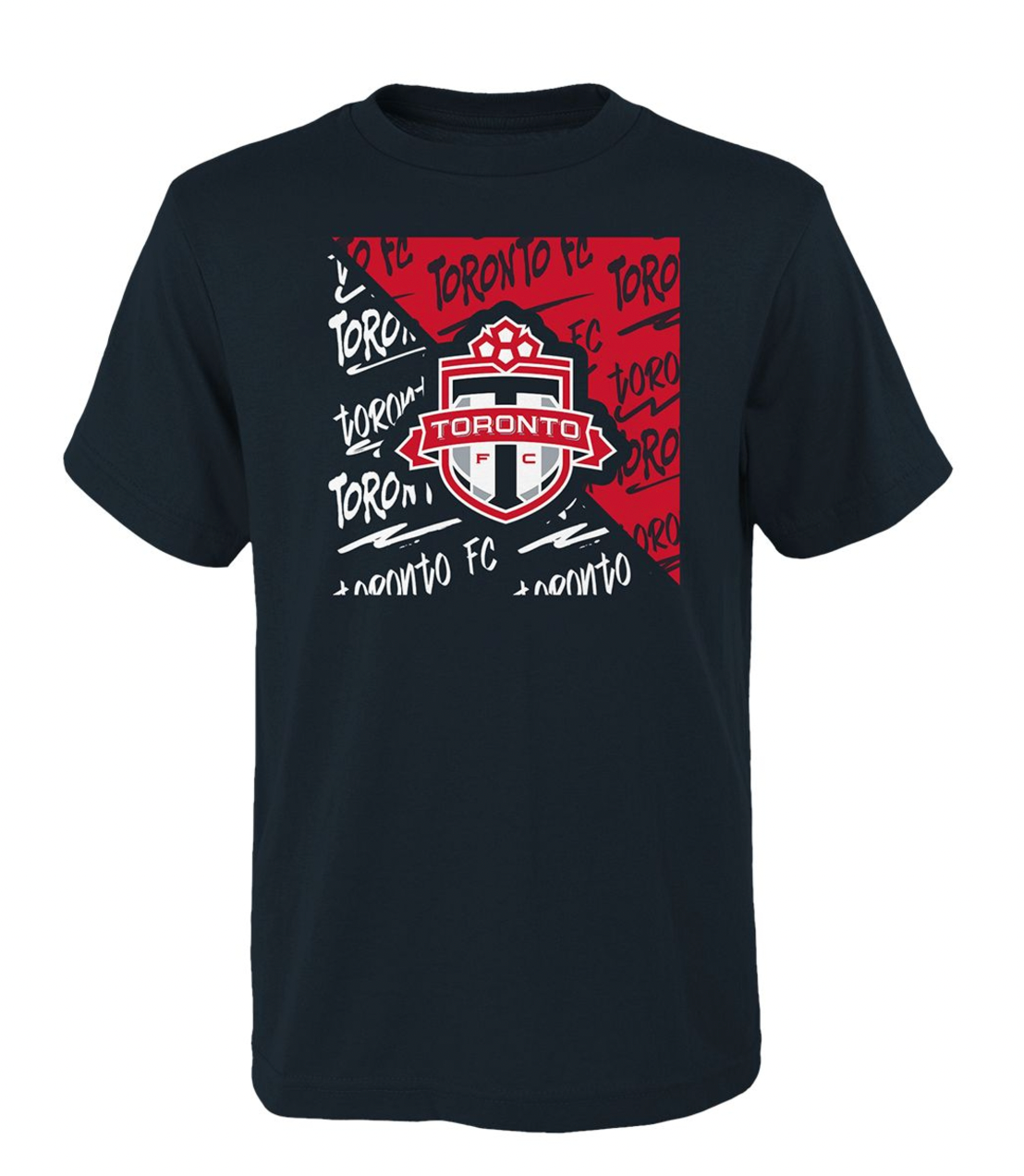 Youth Toronto FC MLS Divide T Shirt - Black