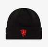 Youth Manchester United FC Always Red Black Cuff Knit Beanie Hat