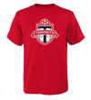 Youth Soccer Toronto FC Red Logo T-Shirt - Red