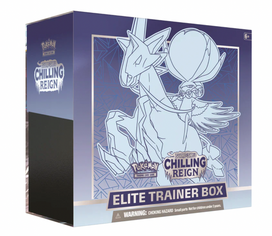 Pokémon TCG: Sword & Shield-Chilling Reign Elite Trainer Box (Ice Rider Calyrex)