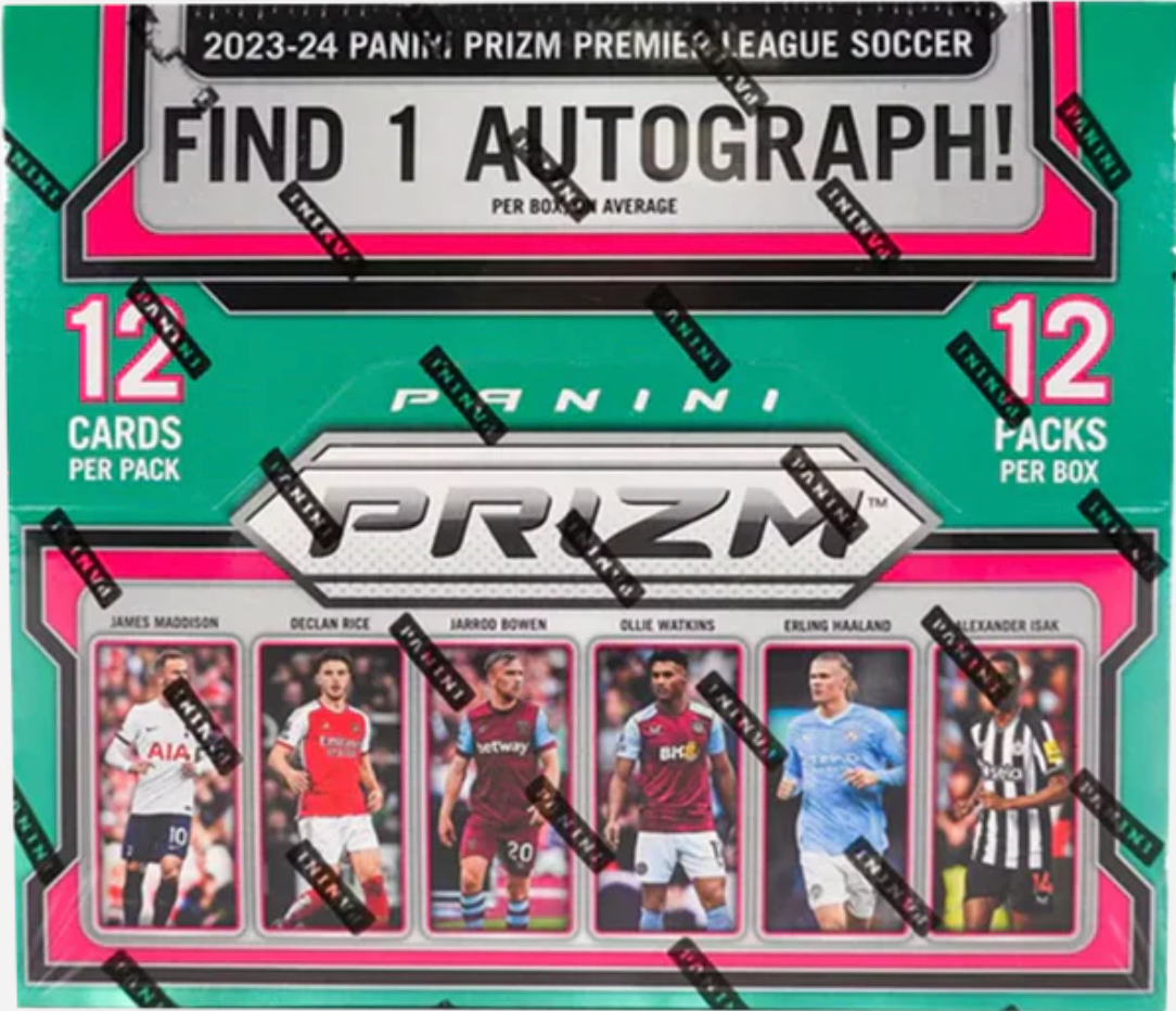 2023-24 Panini Prizm Premier League Soccer box - 12 packs - 1 Auto 2023-24 Panini Prizm Premier League Soccer box - 12 packs - 1 Auto