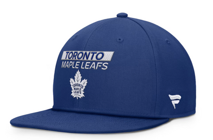 Toronto Maple Leafs Fanatics Blue Authentic Pro Rink Prime Snapback Hat