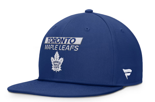 Toronto Maple Leafs Fanatics Blue Authentic Pro Rink Prime Snapback Hat