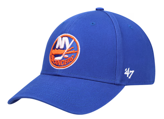 New York Islanders '47 Wordmark Back Strap MVP Adjustable Hat - Royal Blue