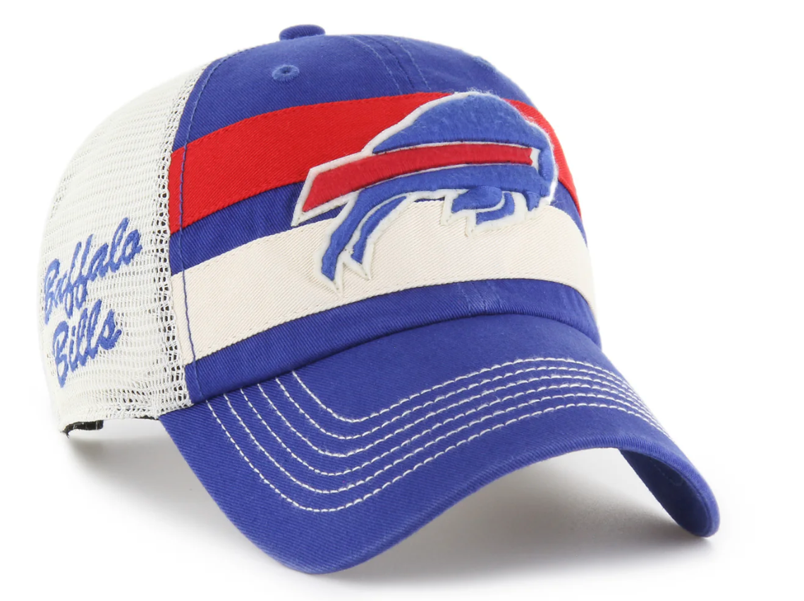 Buffalo Bills NFL 47 Brand Men's Royal ClubHouse Boon Trucker Clean up Hat - Pro League Sports Collectibles Inc.