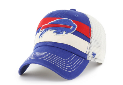 Buffalo Bills NFL 47 Brand Men's Royal ClubHouse Boon Trucker Clean up Hat - Pro League Sports Collectibles Inc.