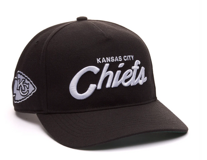 Kansas City Chiefs Attitude '47 Hitch Adjustable Hat - Black - Pro League Sports Collectibles Inc.