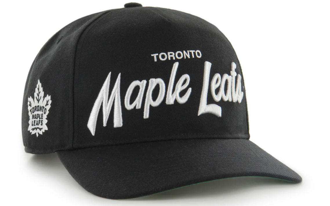 Toronto Maple Leafs Attitude '47 Hitch Adjustable Hat - Black