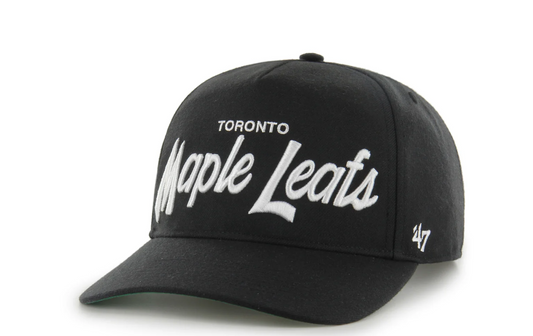 Toronto Maple Leafs Attitude '47 Hitch Adjustable Hat - Black