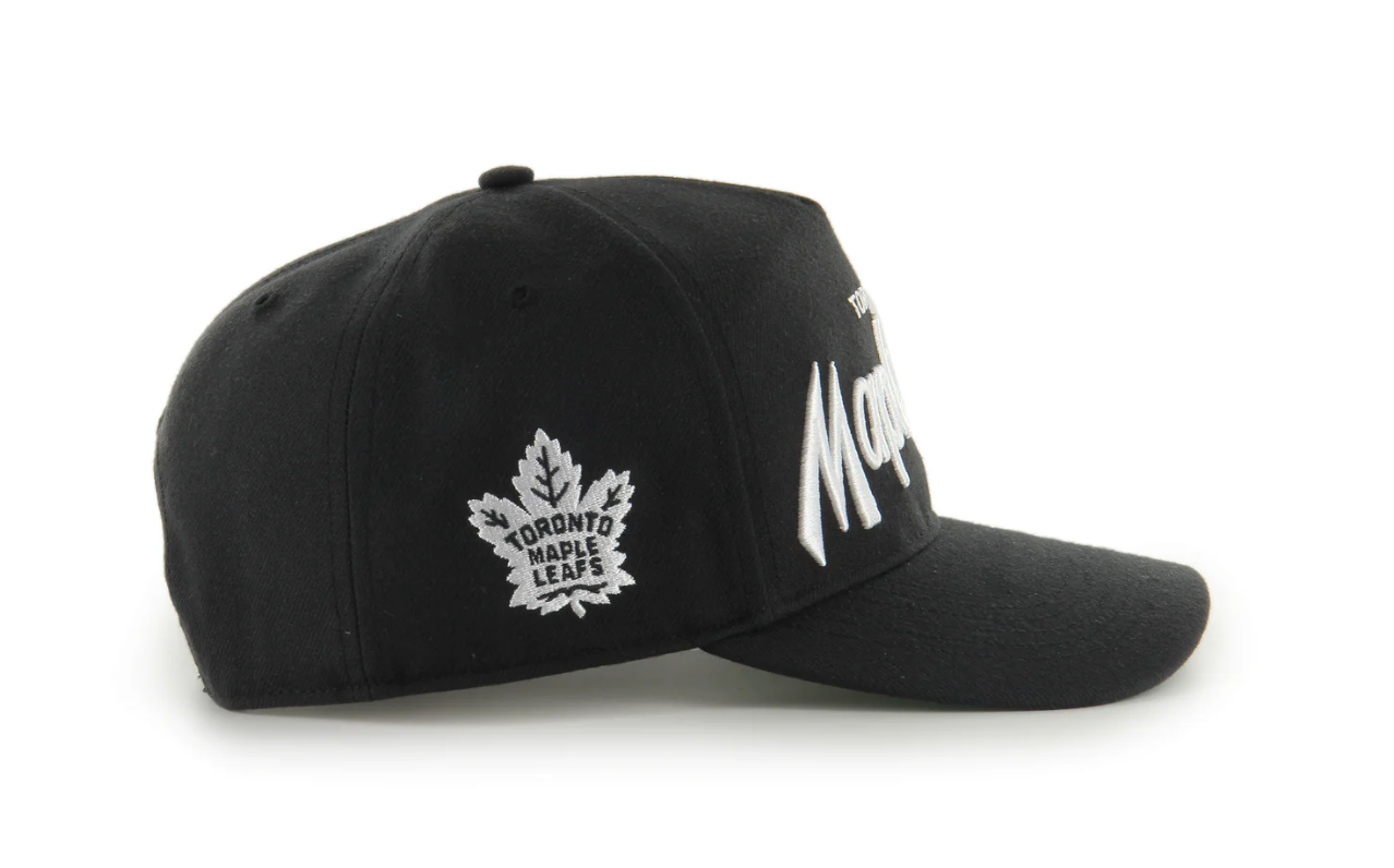 Toronto Maple Leafs Attitude '47 Hitch Adjustable Hat - Black