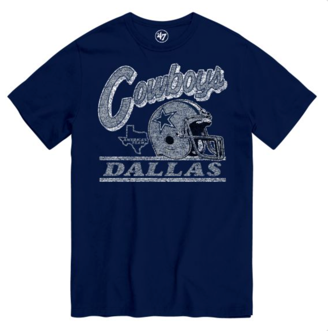 Dallas Cowboys NFL '47 Fly By T-Shirt - Pro League Sports Collectibles Inc.