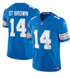 Amon-Ra St. Brown #14 Detroit Lions Nike Vapor F.U.S.E. Limited Jersey - Blue