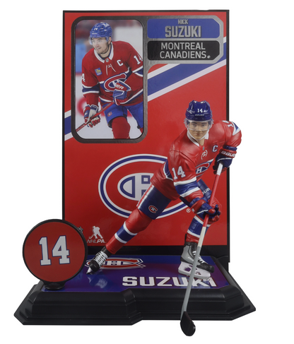 Nick Suzuki McFarlane NHL Sports Picks Figure - Montreal Canadians