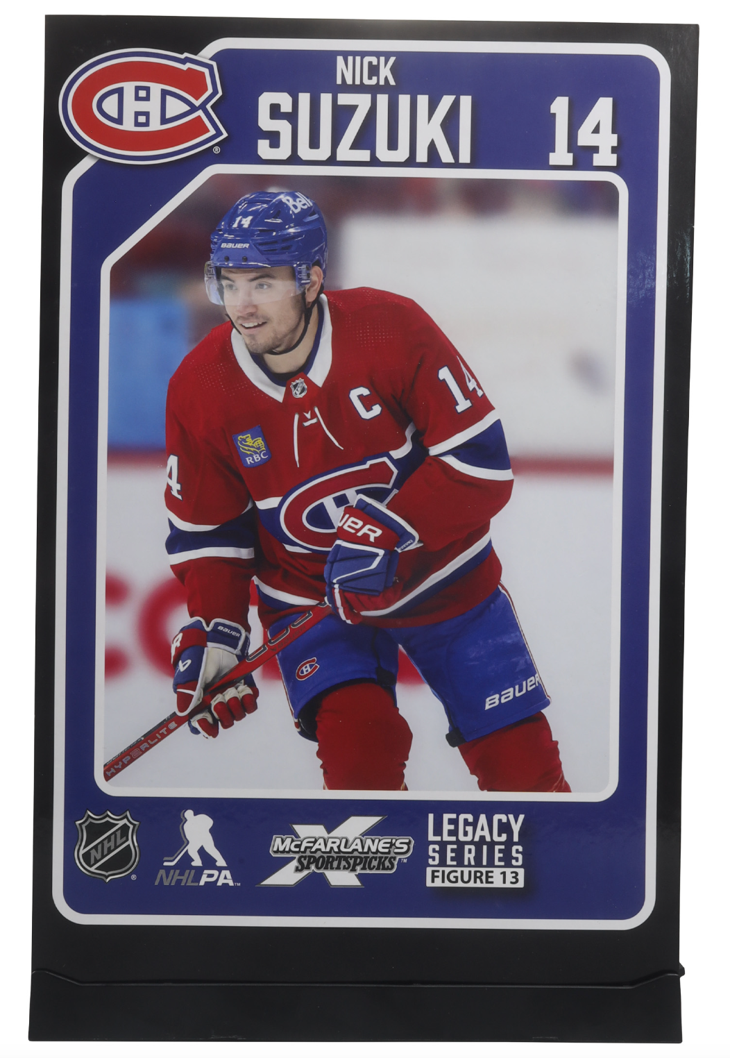 Nick Suzuki McFarlane NHL Sports Picks Figure - Montreal Canadians