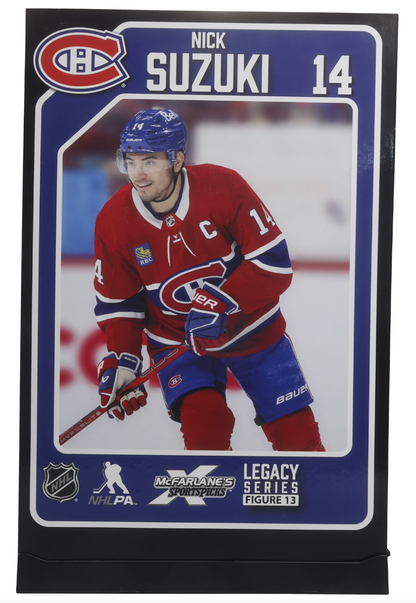 Nick Suzuki McFarlane NHL Sports Picks Figure - Montreal Canadians