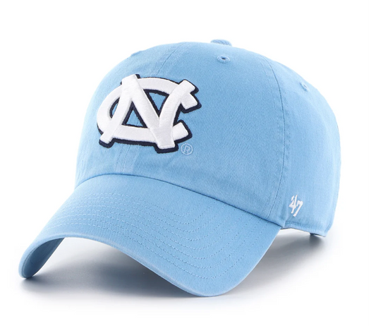 North Carolina Tar Heels NCAA Clean Up Adjustable Hat - Cobalt Blue