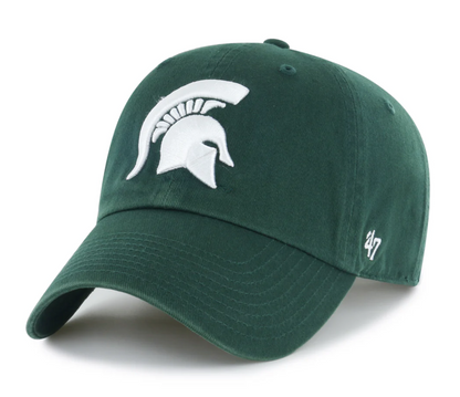 Michigan State Spartans NCAA Clean Up Adjustable Hat - Pro League Sports Collectibles Inc.