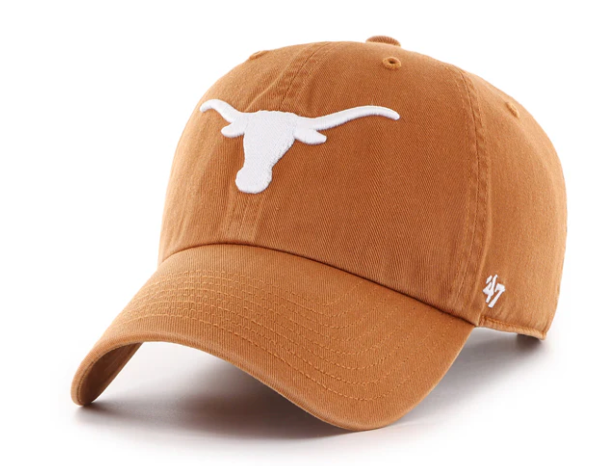 Texas Longhorns NCAA Clean Up Adjustable Hat - Pro League Sports Collectibles Inc.