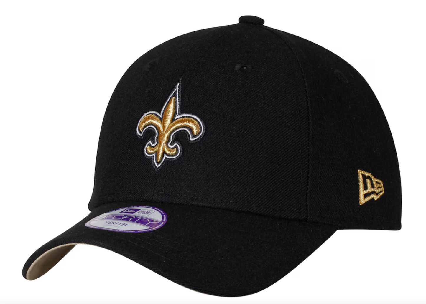 Youth New Orleans Saints 9Forty New Era Adjustable Hat - Pro League Sports Collectibles Inc.