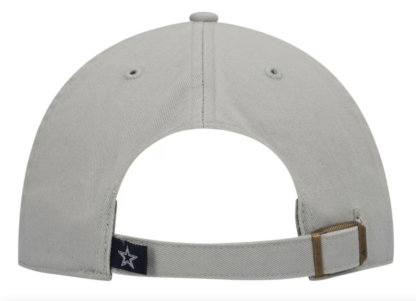 Dallas Cowboys NFL Clean Up Adjustable Hat - Grey