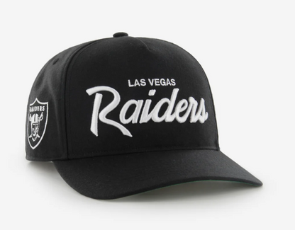 Las Vegas Raiders Attitude '47 Hitch Adjustable Hat - Black - Pro League Sports Collectibles Inc.