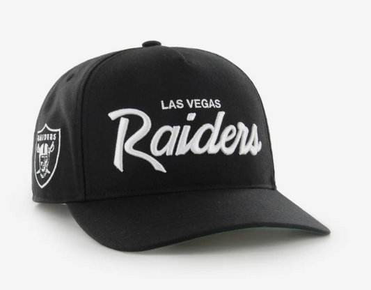 Las Vegas Raiders Attitude '47 Hitch Adjustable Hat - Black