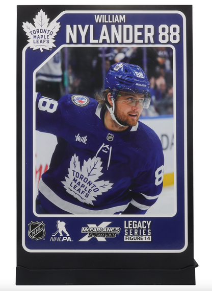 William Nylander McFarlane NHL Sports Picks - Toronto Maple Leafs - White Jersey Chase - Pro League Sports Collectibles Inc.