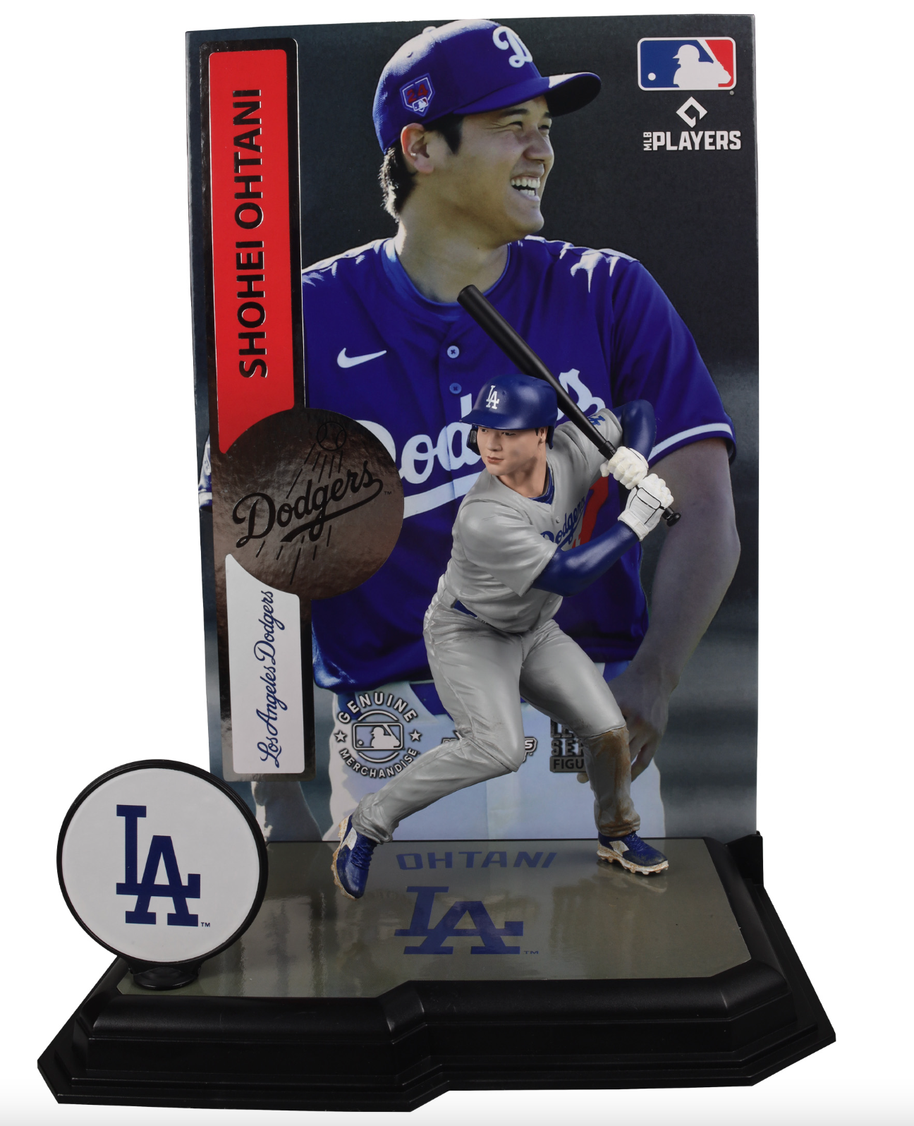 Shohei Ohtani McFarlane MLB  Sports Picks - Los Angeles Dodgers - Grey Jersey Chase - Pro League Sports Collectibles Inc.