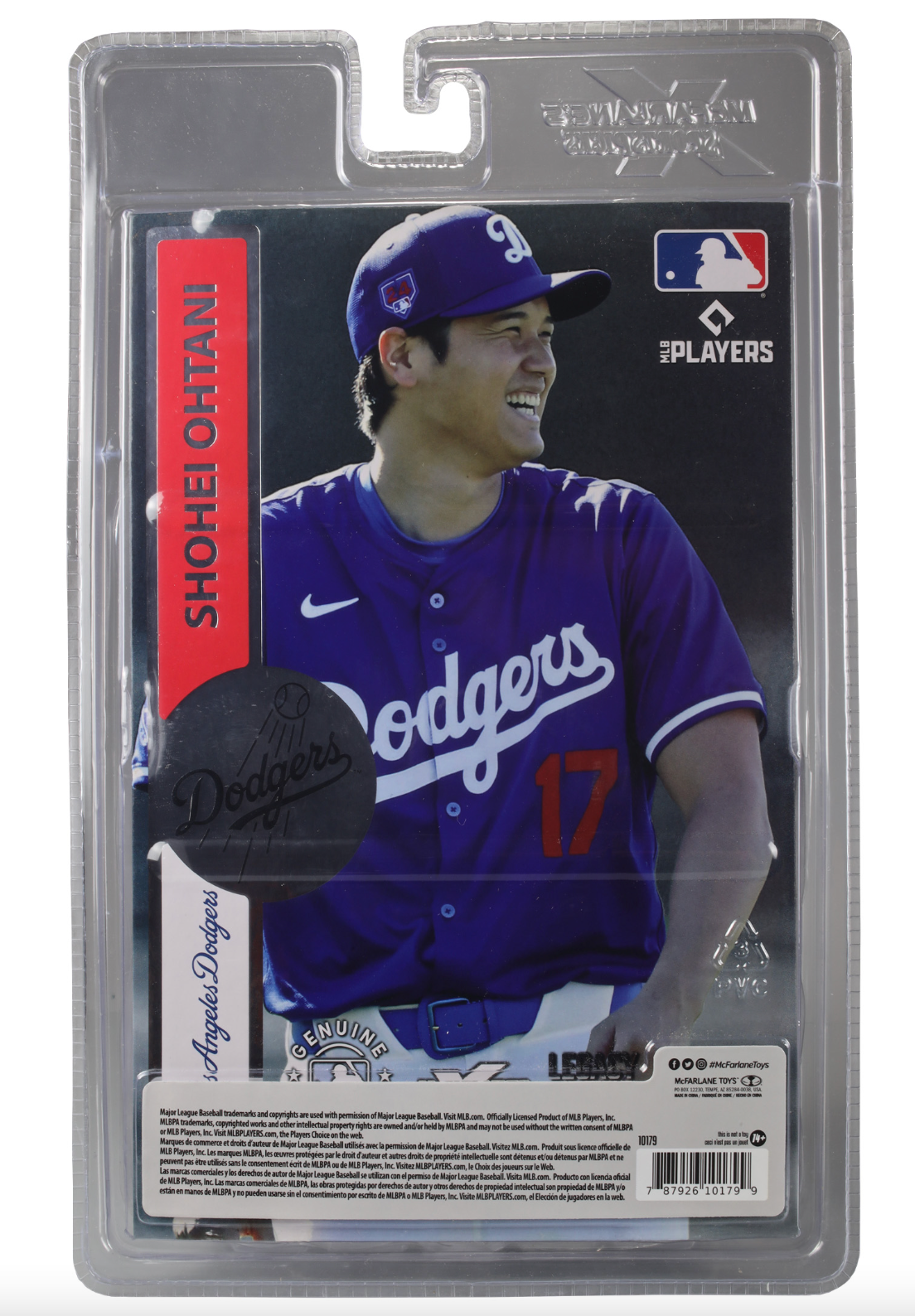 Shohei Ohtani McFarlane MLB  Sports Picks - Los Angeles Dodgers - Grey Jersey Chase - Pro League Sports Collectibles Inc.