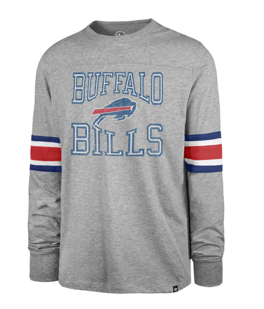 Buffalo Bills '47 Brex Cover Two Long Sleeve Tee