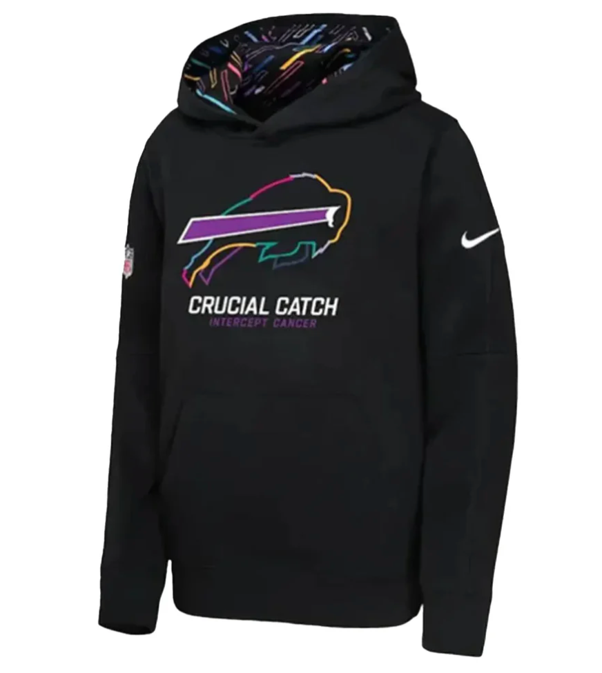 Buffalo Bills 2024 Crucial Catch Hoodie - Pro League Sports Collectibles Inc.