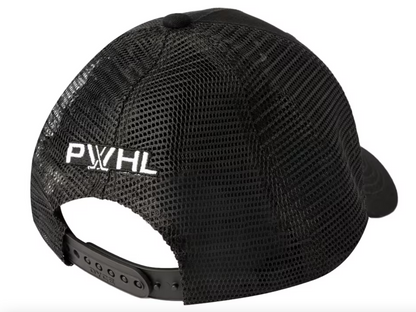 PWHL Meshback Adjustable Hat - Black