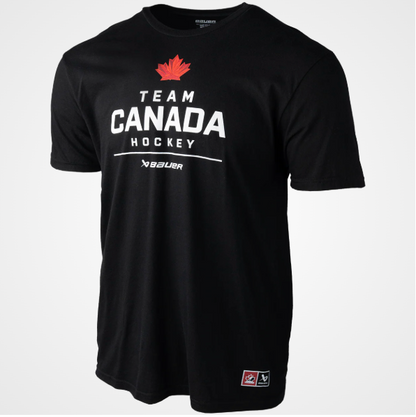 Team Canada Hockey Bauer Olympics Stacked Up T-Shirt - Black