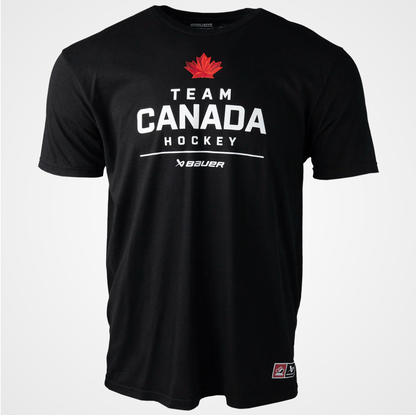Team Canada Hockey Bauer Olympics Stacked Up T-Shirt - Black