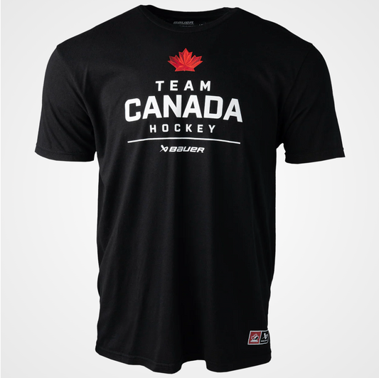 Team Canada Hockey Bauer Olympics Stacked Up T-Shirt - Black