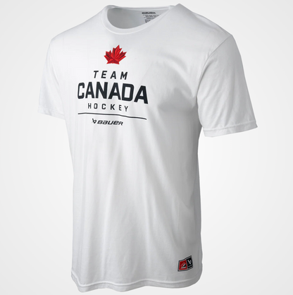 Team Canada Hockey Bauer Olympics Stacked Up T-Shirt - White