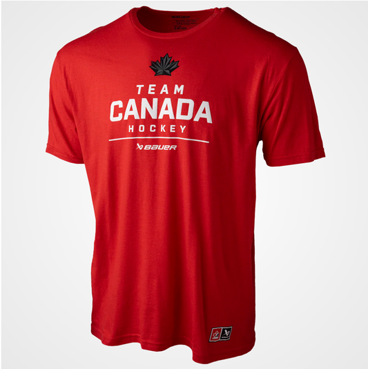 Team Canada Hockey Bauer Olympics Stacked Up T-Shirt - Red