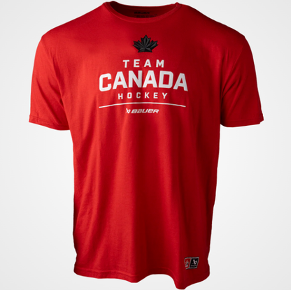 Team Canada Hockey Bauer Olympics Stacked Up T-Shirt - Red