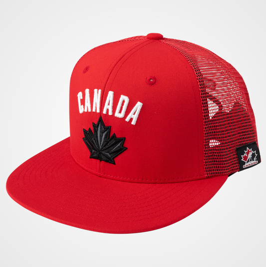 Team Canada Hockey Bauer Olympics SpanSnap Hat 2026 - Red