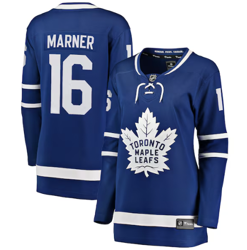 Women's Toronto Maple Leafs Auston Mitch Marner #16 Fanatics Branded Home Royal Breakaway Jersey - Pro League Sports Collectibles Inc.