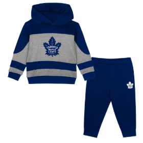 Toddler Toronto Maple Leafs Puck Hero 2 Piece Pullover Hoodie and Pants Set