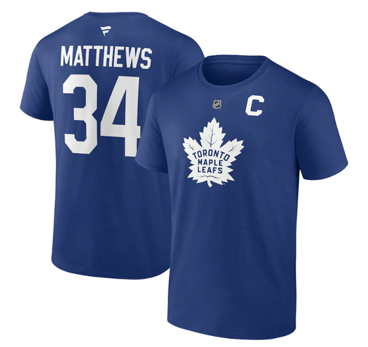 Youth Toronto Maple Leafs Matthews "C" T-Shirt