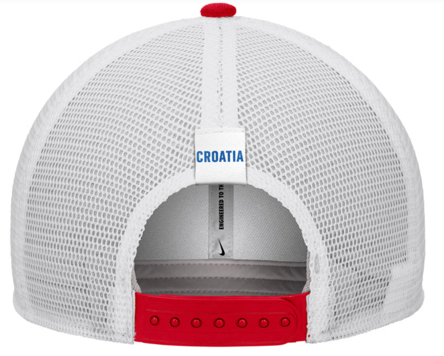 Croatia National Soccer Team Nike Adjustable Trucker Rise Cap