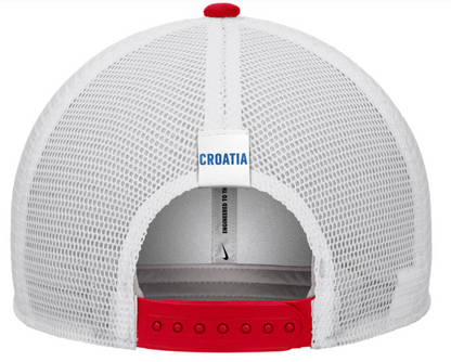 Croatia National Soccer Team Nike Adjustable Trucker Rise Cap