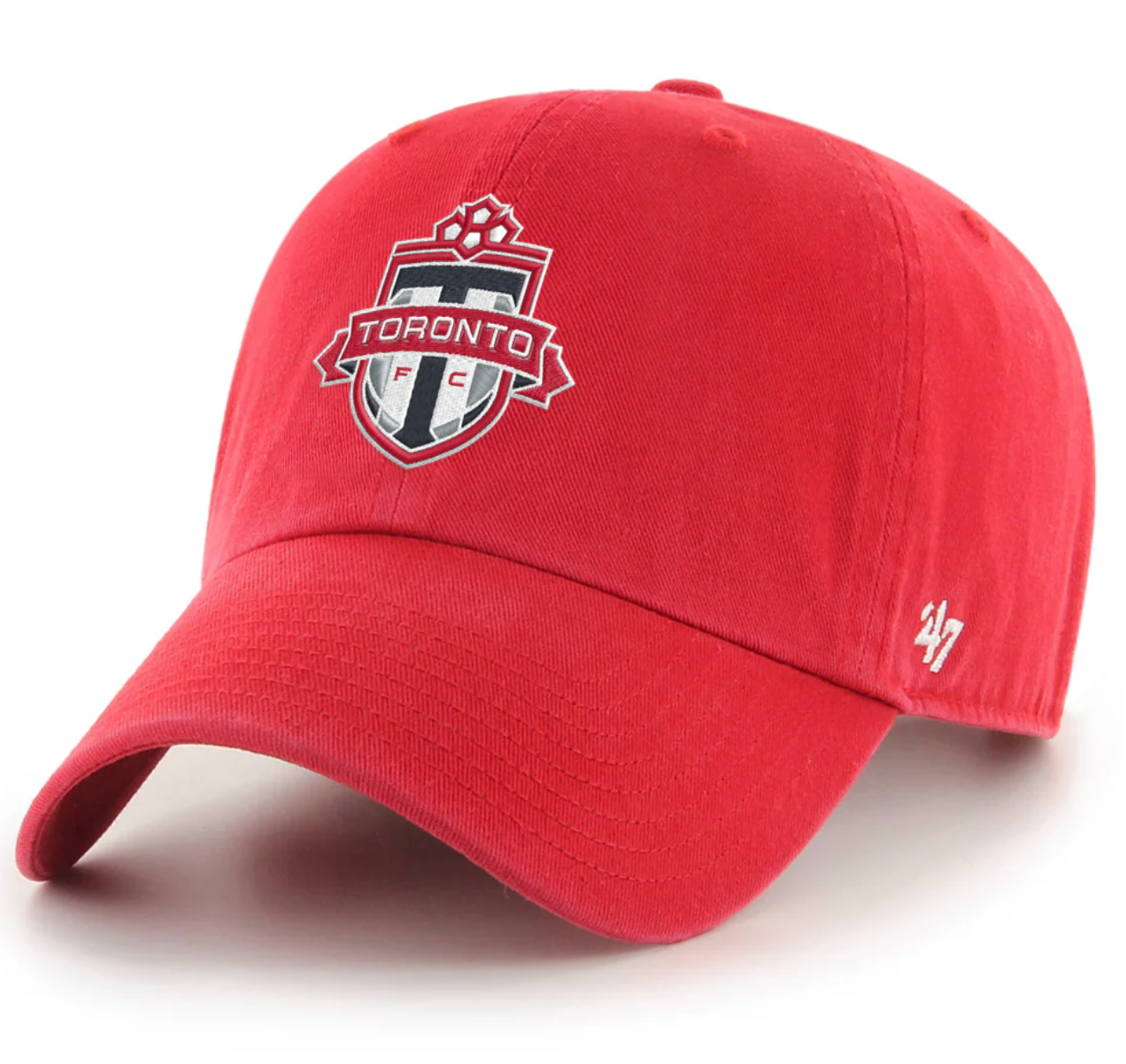 Toronto FC 47' Brand Clean Up Adjustable Hat - Red