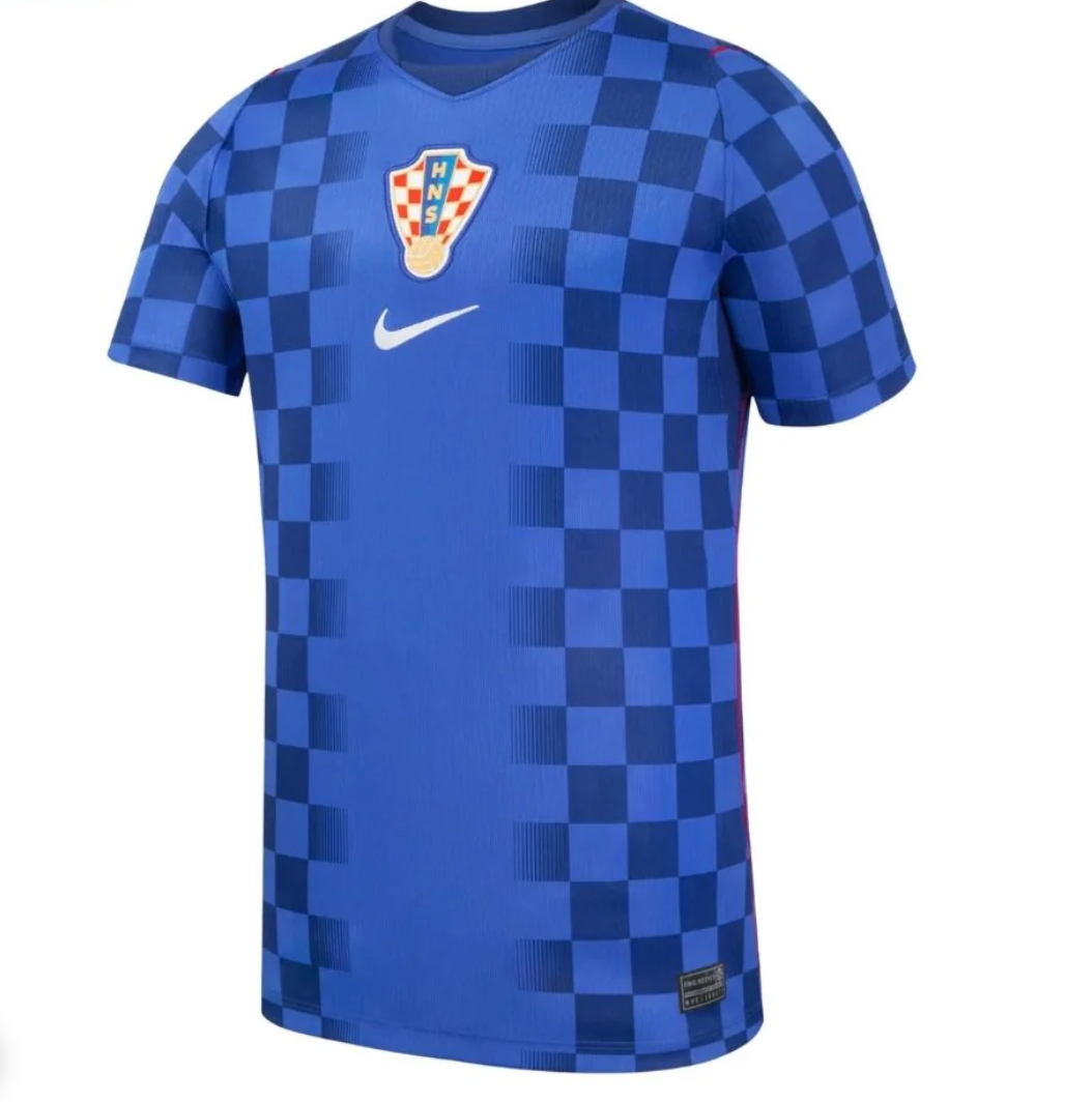 Youth Croatia HNS Fifa World Cup Nike 2025/26 Away Replica Jersey - Blue