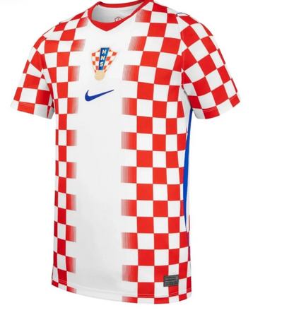 Youth Croatia HNS Fifa World Cup Nike 2025/26 Home Replica Jersey - White