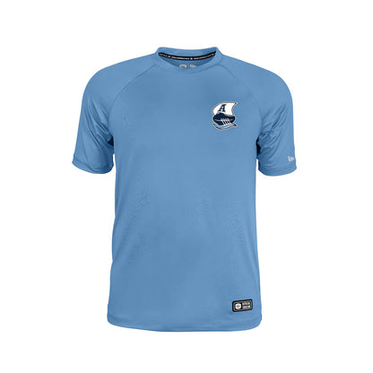 Toronto Argonauts New Era 2026 Sideline Cavort Raglan T-Shirt - Light Blue