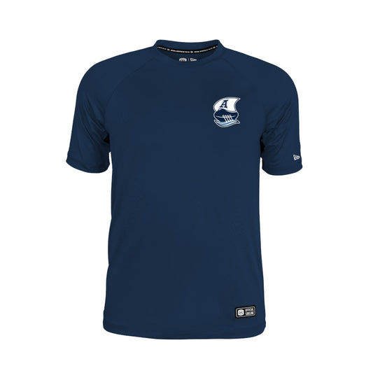 Toronto Argonauts New Era 2026 Sideline Cavort Raglan T-Shirt - Navy